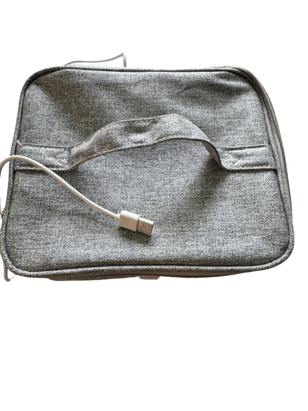 EUC Portable Gray USB-Powered UV Sterilizer Bag With Handle & Zipper - Picture 3 of 4
